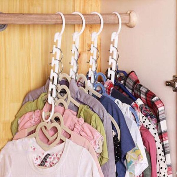 1pcs 5-hole 3d space saving hanger cabide clothes hook windproof holder racks plastic anti-slip hangers hanging organizer &
1pcs 5-hole 3d space saving hanger cabide clothes hook windproof holder racks plastic anti-slip hangers hanging organizer &
