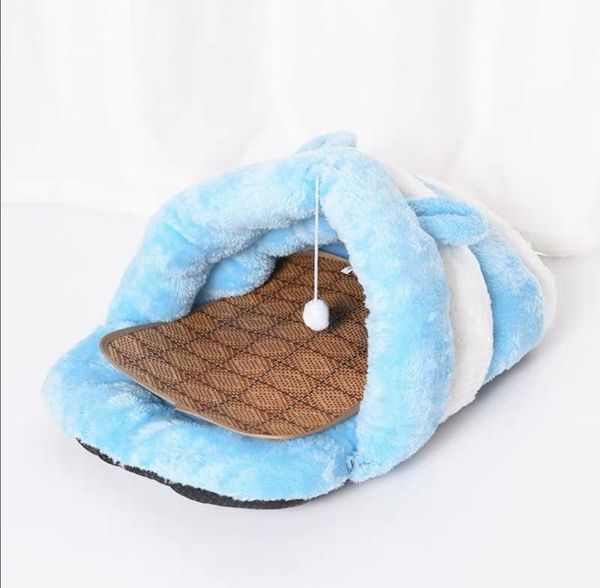 warm cat bed pet puppy house winter dog cushion mat indoor basket cave kennel nest cats beds & furniture
warm cat bed pet puppy house winter dog cushion mat indoor basket cave kennel nest cats beds & furniture