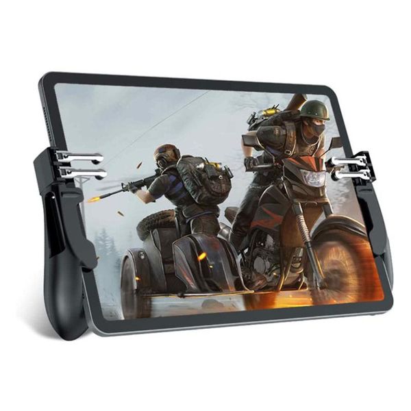 game controllers & joysticks h11 six finger pubg controller gamepad fire cooling fan joystick trigger shooting button for ipad android
game controllers & joysticks h11 six finger pubg controller gamepad fire cooling fan joystick trigger shooting button for ipad android