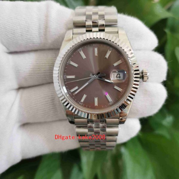 3 style excellent men bpf wristwatches 126334 41mm stainless steel 316l jubilee bracelet luminescent cal.2813 movement automatic mechanical, Slivery;brown
3 style excellent men bpf wristwatches 126334 41mm stainless steel 316l jubilee bracelet luminescent cal.2813 movement automatic mechanical, Slivery;brown