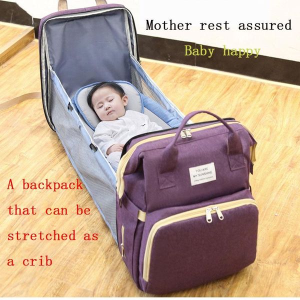 backpack 2021 portable folding crib mummy bag outing lightweight multifunctional leisure double shoulder maternal and infant
backpack 2021 portable folding crib mummy bag outing lightweight multifunctional leisure double shoulder maternal and infant