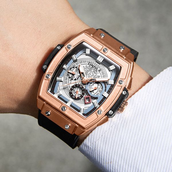 onola mechanische horloge voor man luxe merk lumious tonneau vierkante grote wijzerplaat automatische, Slivery;brown
onola mechanische horloge voor man luxe merk lumious tonneau vierkante grote wijzerplaat automatische, Slivery;brown