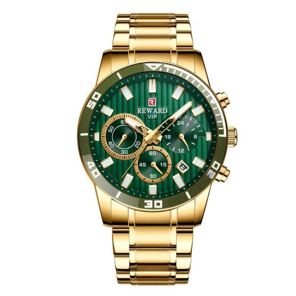 wristwatches reward men's quartz watch fashion business chronograph sports trend waterproof date luxury clock relogio, Slivery;brown
wristwatches reward men's quartz watch fashion business chronograph sports trend waterproof date luxury clock relogio, Slivery;brown