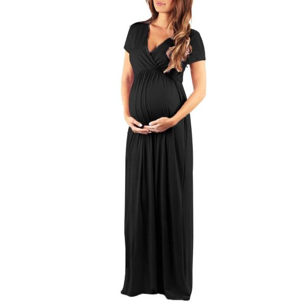maternity dresses 2021 summer pregnant dress breastfeeding clothes short sleeve casual loose long nursing clothing, White
maternity dresses 2021 summer pregnant dress breastfeeding clothes short sleeve casual loose long nursing clothing, White