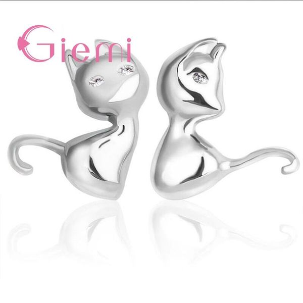 stud small cute animals cats shaped 925 sterling silver earrings for girls birthday gifts brincos jewelry, Golden;silver
stud small cute animals cats shaped 925 sterling silver earrings for girls birthday gifts brincos jewelry, Golden;silver