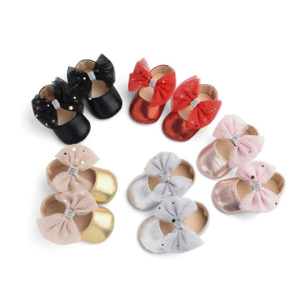 baby girl bling pu leather shoes kid moccasins first walkers crown bow soft soled non-slip footwear crib
baby girl bling pu leather shoes kid moccasins first walkers crown bow soft soled non-slip footwear crib