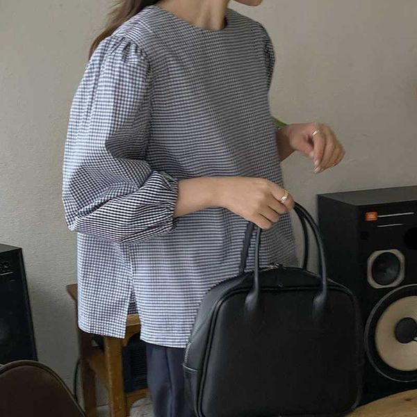 office lady lantern sleeve split design woman tshirts casual loose soft cotton blouses fashion all-match clothing 210525, White
office lady lantern sleeve split design woman tshirts casual loose soft cotton blouses fashion all-match clothing 210525, White