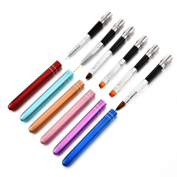 nail brushes art brush pen detachable metal flat crystal carving polish gel uv painting drawing line tips tool flower 3d design manicure, Yellow
nail brushes art brush pen detachable metal flat crystal carving polish gel uv painting drawing line tips tool flower 3d design manicure, Yellow