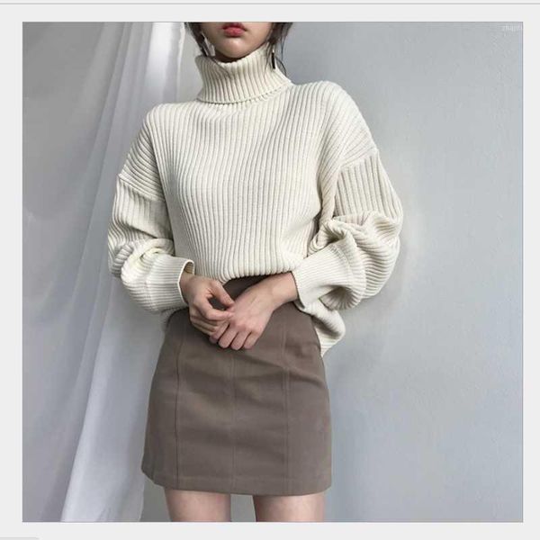 women's sweaters turtleneck sweater women autumn and winter loose thick warmth 2021 solid color fashion all-match bottoming in stock, White;black
women's sweaters turtleneck sweater women autumn and winter loose thick warmth 2021 solid color fashion all-match bottoming in stock, White;black
