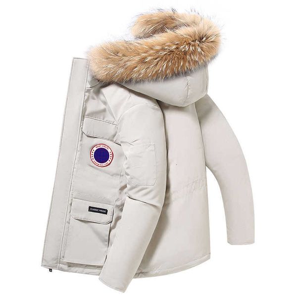 fashion designer luxury can down jacket real wool collar men and women couples trendy large thickened parker overalls raccoon dog, Black
fashion designer luxury can down jacket real wool collar men and women couples trendy large thickened parker overalls raccoon dog, Black
