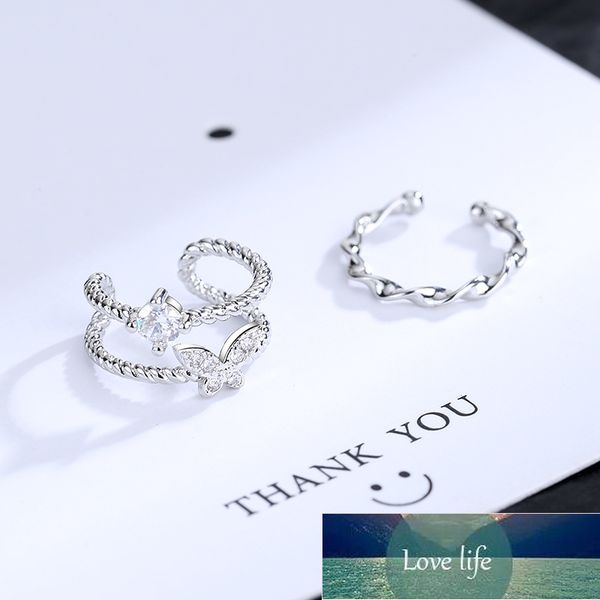 luckydays new earcuff for women butterfly zircon clip on earrings no piercing fake cartilage earring 2 pcs/set jewerly factory price expert, Silver
luckydays new earcuff for women butterfly zircon clip on earrings no piercing fake cartilage earring 2 pcs/set jewerly factory price expert, Silver