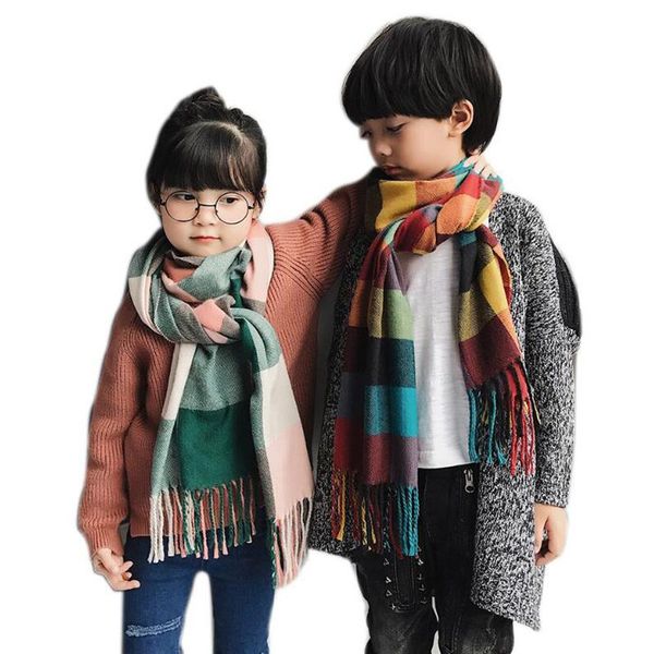 scarves parent-child scarf multicolor plaid imitation cashmere women kids winter warm shawl wraps bandana pashmina soft long, Blue;gray
scarves parent-child scarf multicolor plaid imitation cashmere women kids winter warm shawl wraps bandana pashmina soft long, Blue;gray