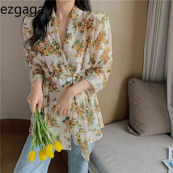 ezgaga vintage elegant floral pchiffon bandage blouse women long sleeve loose summer korean fashion all-match elegant shirts 210430, White
ezgaga vintage elegant floral pchiffon bandage blouse women long sleeve loose summer korean fashion all-match elegant shirts 210430, White