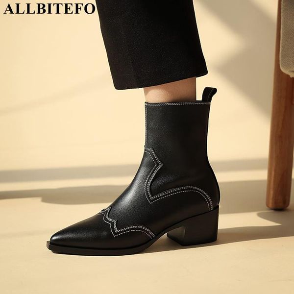 boots allbitefo serpentine pattern fashion genuine leather women ankle high heel shoes women's motocycle, Black
boots allbitefo serpentine pattern fashion genuine leather women ankle high heel shoes women's motocycle, Black