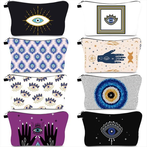 women for cosmetic evil eye bags pattern digital printing toiletry travel organizer makeup
women for cosmetic evil eye bags pattern digital printing toiletry travel organizer makeup