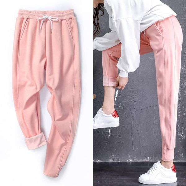 women's pants & capris faliza winter women harem stretch warm soft fleece trousers female causal sweatpants joggers woman wck001, Black;white
women's pants & capris faliza winter women harem stretch warm soft fleece trousers female causal sweatpants joggers woman wck001, Black;white