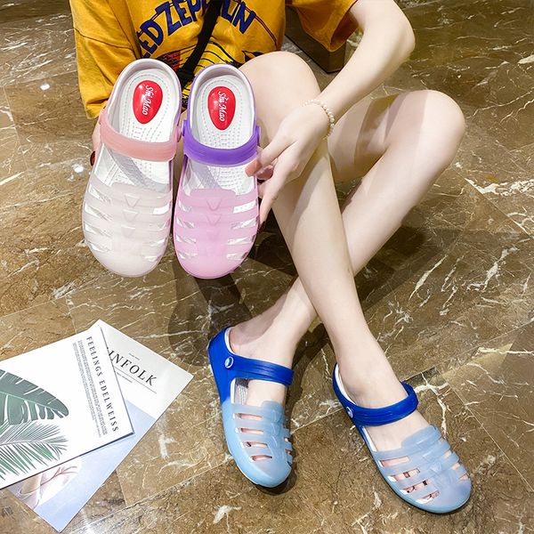 men summer 2021 fashion women size cross-border sandals ladies korean casual cute hole shoes fashionable beach slippers code: able24 able, Black
men summer 2021 fashion women size cross-border sandals ladies korean casual cute hole shoes fashionable beach slippers code: able24 able, Black