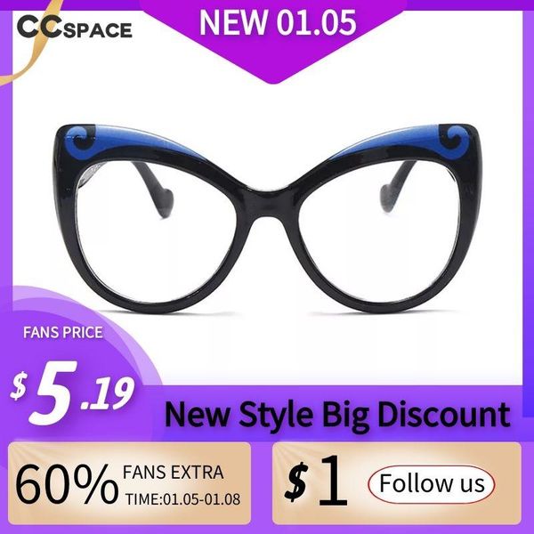 fashion sunglasses frames 49593 cat eye oversized glasses men women computer eyeglasses, Black
fashion sunglasses frames 49593 cat eye oversized glasses men women computer eyeglasses, Black