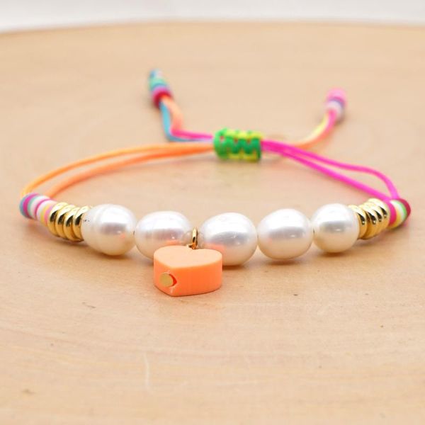 beaded, strands 2021 friendship handmade boho jewelry women bracelet freshwater pearl rainbow rope heart charm heishi string bracelets, Black
beaded, strands 2021 friendship handmade boho jewelry women bracelet freshwater pearl rainbow rope heart charm heishi string bracelets, Black