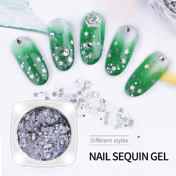 nail glitter gel cream sequin set holographic laser gradient sequins powders flash heart loose festival, Silver;gold
nail glitter gel cream sequin set holographic laser gradient sequins powders flash heart loose festival, Silver;gold