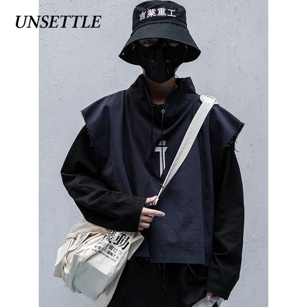 hats, scarves & gloves sets unsettle 2021ss men/women harajuku ninja tactics vest sweater two-piece suit embroidery coats hip hop streetwear, Blue;gray
hats, scarves & gloves sets unsettle 2021ss men/women harajuku ninja tactics vest sweater two-piece suit embroidery coats hip hop streetwear, Blue;gray