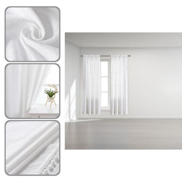 curtain & drapes fashion sheer voile skin-friendly lightweight white vintage rod pocket window treatment 
curtain & drapes fashion sheer voile skin-friendly lightweight white vintage rod pocket window treatment