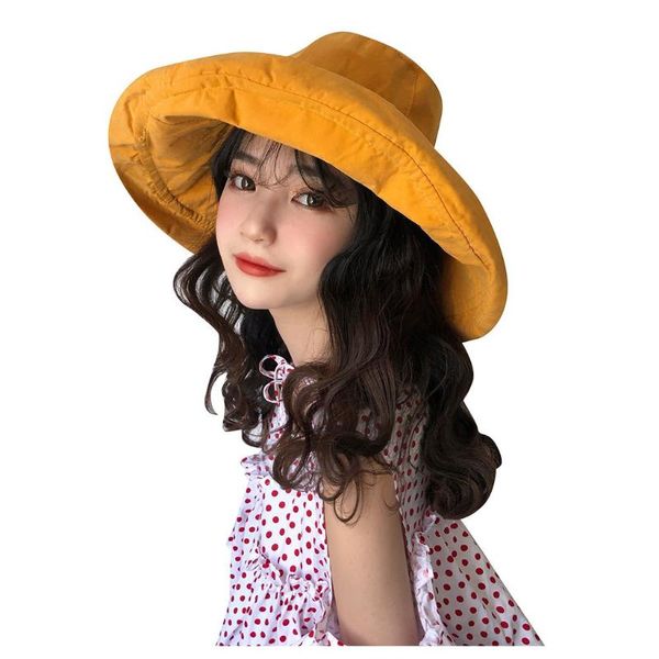wide brim hats foldable casual cap elegant women pure color beach sunscreen cycling adjustable ladies hat womens summer caps#35, Blue;gray
wide brim hats foldable casual cap elegant women pure color beach sunscreen cycling adjustable ladies hat womens summer caps#35, Blue;gray