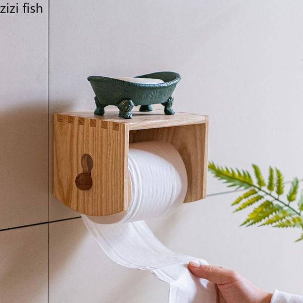 toilet paper holders solid wood tissue holder roll wall-mounted shelf napkin wall box
toilet paper holders solid wood tissue holder roll wall-mounted shelf napkin wall box