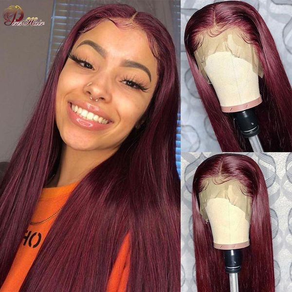 lace wigs pinshair burgundy front human hair wig 99j red brazilian straight 13*1 part 180% pre plucked remy, Black;brown
lace wigs pinshair burgundy front human hair wig 99j red brazilian straight 13*1 part 180% pre plucked remy, Black;brown