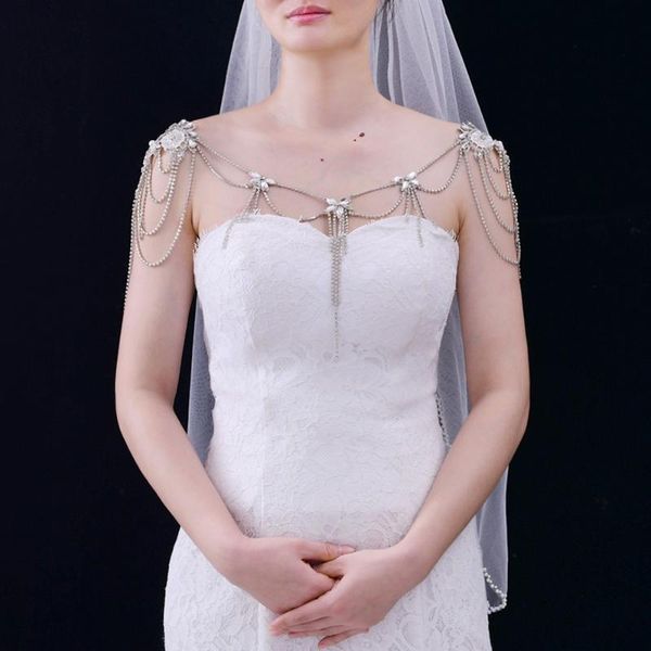 wraps & jackets trixy g11 chain beading wedding bolero gorgeous short appliques diamond wrap jacket for evening prom accessories, White
wraps & jackets trixy g11 chain beading wedding bolero gorgeous short appliques diamond wrap jacket for evening prom accessories, White