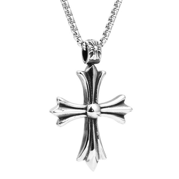 classic crosin ch punk jewelry titanium crow cross men's necklace stainless steel cross large pendant
classic crosin ch punk jewelry titanium crow cross men's necklace stainless steel cross large pendant