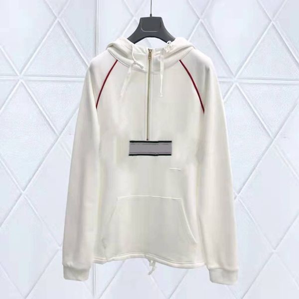 women hip hop hoodies new tide brand autumn winter warm webbing stitching hooded half-zip casual loose sweatshirt size xs, Black
women hip hop hoodies new tide brand autumn winter warm webbing stitching hooded half-zip casual loose sweatshirt size xs, Black