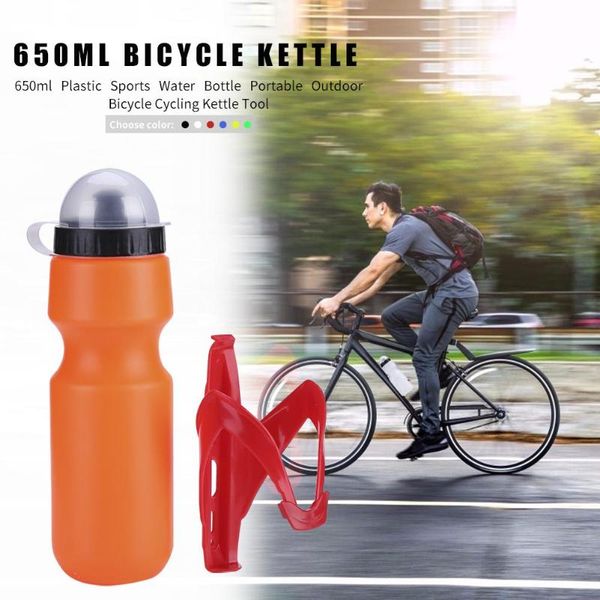 water bottles & cages 650ml outdoor cycling road bicycle portable bottle with kettle holder hold bike accessory
water bottles & cages 650ml outdoor cycling road bicycle portable bottle with kettle holder hold bike accessory