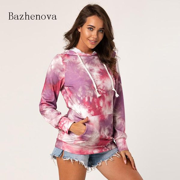women's hoodies & sweatshirts bazhenova 2021 autumn winter loose pullovers casual tie-dye hoodie women print hooded clothing sweatshirt, Black
women's hoodies & sweatshirts bazhenova 2021 autumn winter loose pullovers casual tie-dye hoodie women print hooded clothing sweatshirt, Black