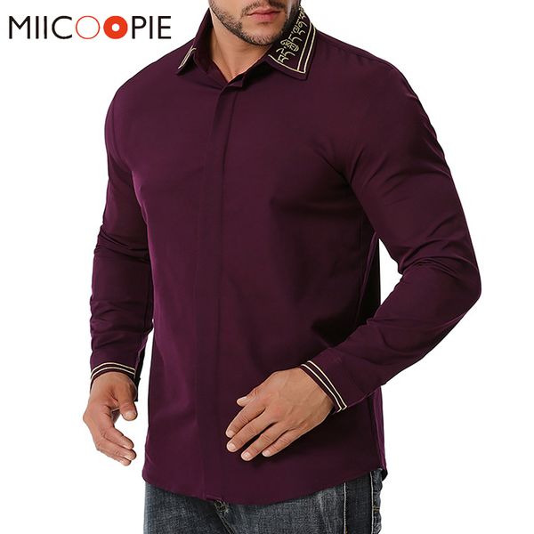 korean dress shirt men 2020 luxury causal long sleeve embroidery business shirts working office wear mens, White;black
korean dress shirt men 2020 luxury causal long sleeve embroidery business shirts working office wear mens, White;black