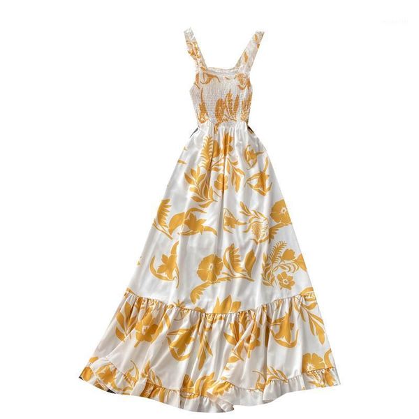casual dresses 2021 summer women beach vacation elastic slim strap dress fashion retro print elegant long, Black;gray
casual dresses 2021 summer women beach vacation elastic slim strap dress fashion retro print elegant long, Black;gray