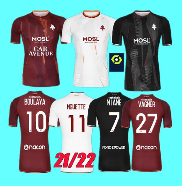 21 22 fc metz soccer jerseys vagner boulaya niane 2022 maillot de foot udol yade centonze delaine sarr nguette home away third football, Black;yellow
21 22 fc metz soccer jerseys vagner boulaya niane 2022 maillot de foot udol yade centonze delaine sarr nguette home away third football, Black;yellow