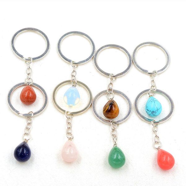 natural crystal stone lucky alloy pendant key rings keychains for women men jewelry bag decor fashion accessories, Slivery;golden
natural crystal stone lucky alloy pendant key rings keychains for women men jewelry bag decor fashion accessories, Slivery;golden