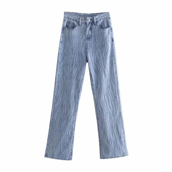 women's jeans 2021 wash ripple casual straight female high waist thin personality dlzk696, Blue
women's jeans 2021 wash ripple casual straight female high waist thin personality dlzk696, Blue