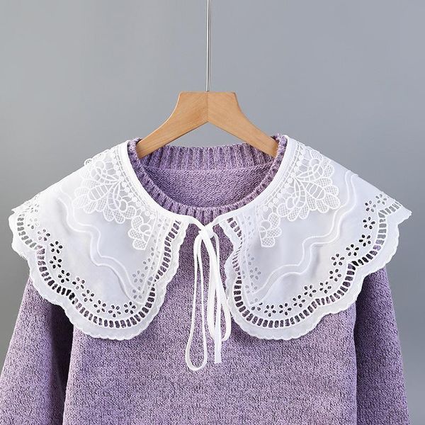 bow ties lace floral hollow fake collars shawl for women embroidery shirt female detachable collar clothes accessories, Black;gray
bow ties lace floral hollow fake collars shawl for women embroidery shirt female detachable collar clothes accessories, Black;gray