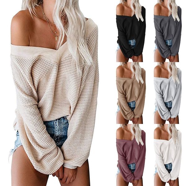 2021 women's oversized off shoulder pullover long sleeve loose fit sweater wear, White;black
2021 women's oversized off shoulder pullover long sleeve loose fit sweater wear, White;black