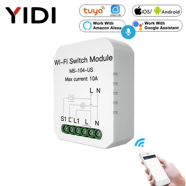 smart home control mini diy wifi light switch single pole/3 way 1 gang module life/tuya app , work with amazon alexa and google
smart home control mini diy wifi light switch single pole/3 way 1 gang module life/tuya app , work with amazon alexa and google