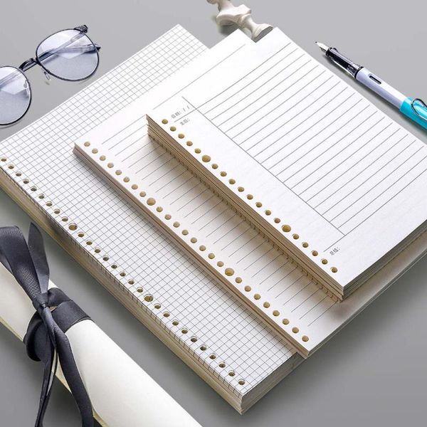 notepads a4/a5/b5 60 sheets loose leaf notebook refill spiral binder 26 holes diary planner grid cornell line inner core paper stationery, Purple;pink
notepads a4/a5/b5 60 sheets loose leaf notebook refill spiral binder 26 holes diary planner grid cornell line inner core paper stationery, Purple;pink