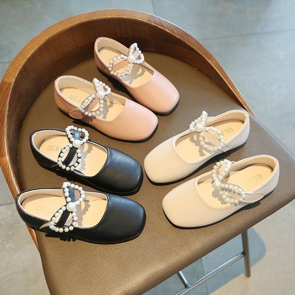 girls leather shoes fashion pearl bow flat dancing spring children princess 26-36 smg161, Black;grey
girls leather shoes fashion pearl bow flat dancing spring children princess 26-36 smg161, Black;grey