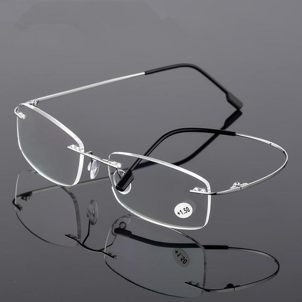 sunglasses 2021 fashion business alloy frameless reading glasses anti-blue light ultra-light hingeless mirror hd unisex, White;black
sunglasses 2021 fashion business alloy frameless reading glasses anti-blue light ultra-light hingeless mirror hd unisex, White;black