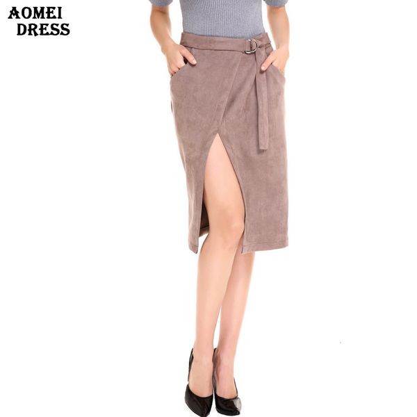 female skirt spring break jupe with waist belt autumn brown fashion solid color at knee height clothing skirts a3hr, Black
female skirt spring break jupe with waist belt autumn brown fashion solid color at knee height clothing skirts a3hr, Black