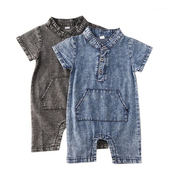 jumpsuits born baby clothes summer 2021 boys and girls stand-up collar denim short sleeves rompers children fashion casual romper1, Blue
jumpsuits born baby clothes summer 2021 boys and girls stand-up collar denim short sleeves rompers children fashion casual romper1, Blue