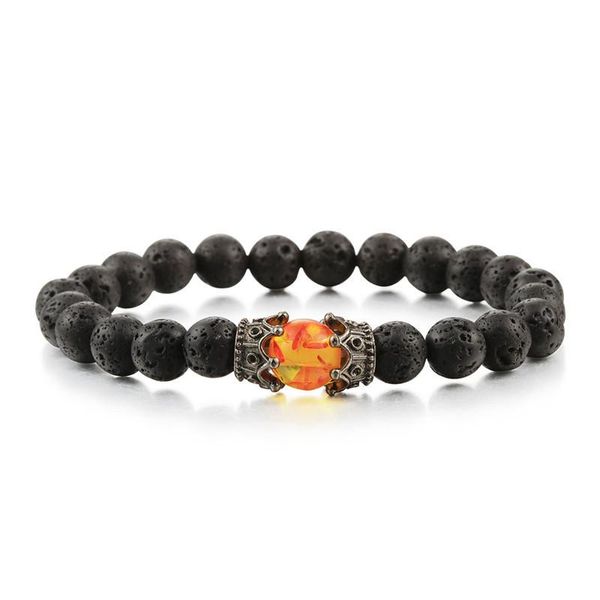 beaded, strands imitation agates tiger eye 8mm bead elastic bracelet alloy crown natural stone for homme/femme jewelry vintage bracelets&ban, Black
beaded, strands imitation agates tiger eye 8mm bead elastic bracelet alloy crown natural stone for homme/femme jewelry vintage bracelets&ban, Black