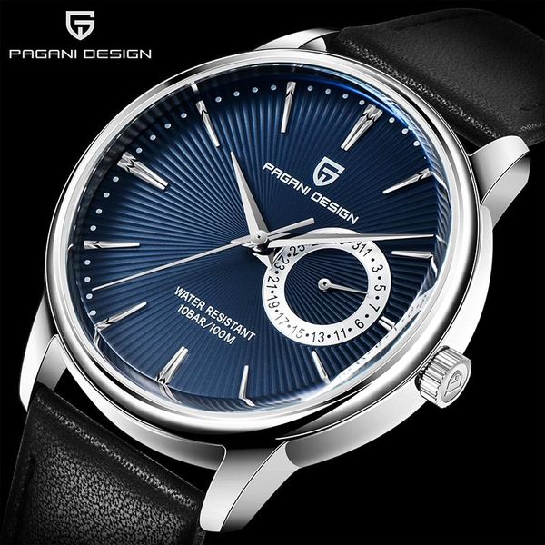 wristwatches pagani design men's watch quartz leather military waterproof casual sports, Slivery;brown
wristwatches pagani design men's watch quartz leather military waterproof casual sports, Slivery;brown