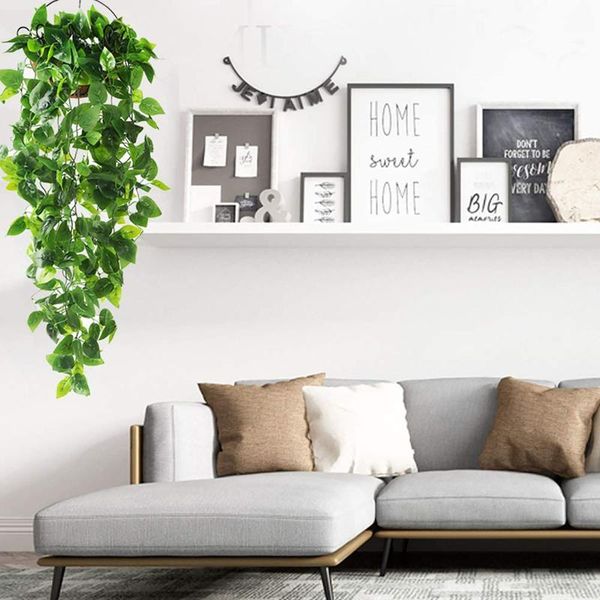 artificial plant vines wall hanging simulation rattan leaves branches green ivy 1-3pcs 3.6ft home decoration (no baskets) decorative flowers
artificial plant vines wall hanging simulation rattan leaves branches green ivy 1-3pcs 3.6ft home decoration (no baskets) decorative flowers
